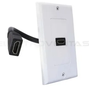 Placa a Muro Gold HDMI Gold Con Cable HDtek 90064