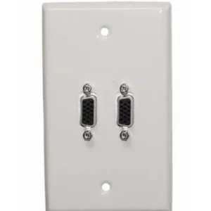 Placa A Muro 2 Puertos Vga HDTek 90272