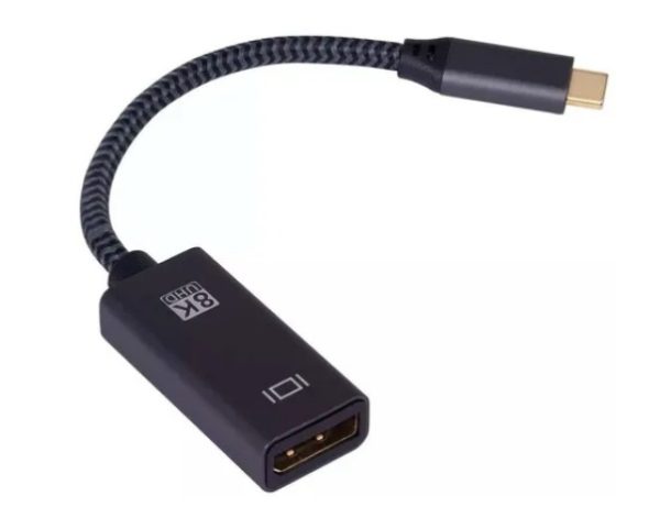 Adaptador Usb C A Display Port 8k Hembra Teléfono Mac