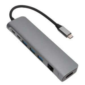 Adaptador hub usb multipuerto 9 en 1