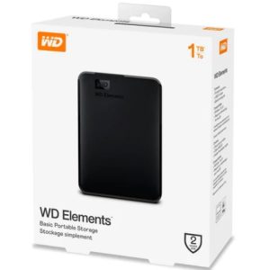 DISCO DURO EXTERNO 1TB WD ELEMENTS