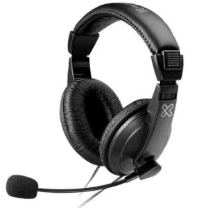 Audífonos Klip xtreme con Micrófono Jack 3,5mm Negro