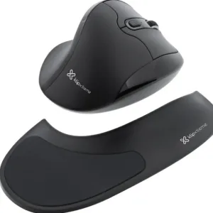Mouse Klip Xtreme Flexor Inalámbrico Semi Vertical