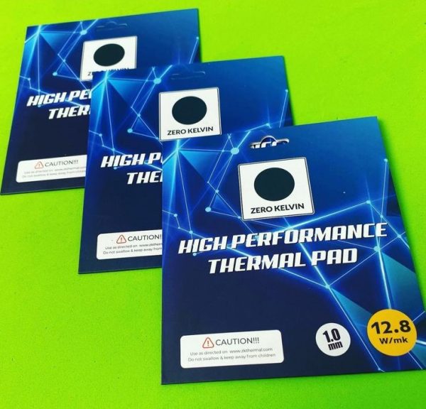 Thermal Pad 100x100mm 12.8w/mk 1.0mm Para Gpu