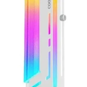 Soporte Vertical Coolmoon Gpu Colorido 5v A-RGB color blanco.