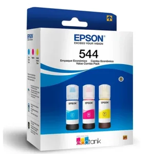 Pack 3 Botellas de Tinta Original Epson T544520-4P Colores