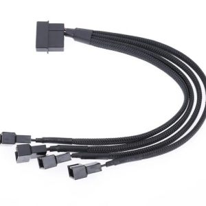 Cable Ventilador Molex A 4 Puertos 3pin 4pin Refrigeración