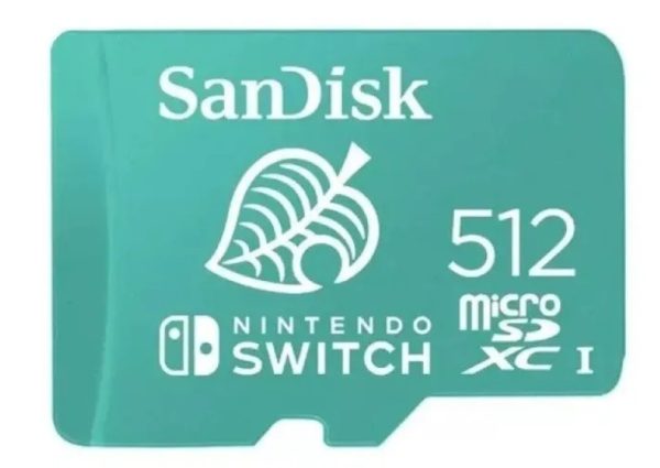 Tarjeta Memoria Microsd 512gb 100mb/s Para Nintendo Switch