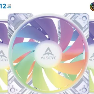 Ventiladores Rgb Alseye 4pin Pwm +aura Sync 3pin KIT 3 N12