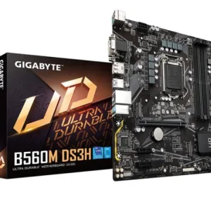 Placa Madre Gigabyte B560M DS3H AC Micro ATX M.2 WiFi TIPO-C RGB
