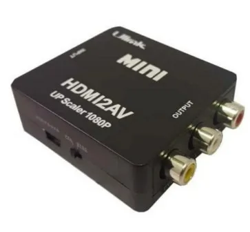 Adaptador Conversor HDMI a RCA, HDMI2AV, Teknitek