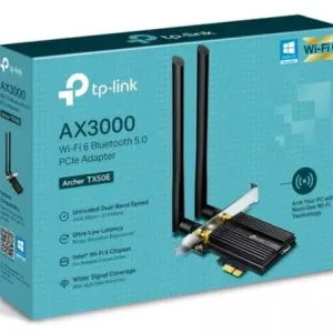 Tarjeta de Red PCIe Wi-fi 6 + Bluetooth Tp-link Archer Tx50e AX3000