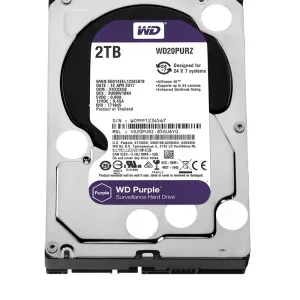 Disco Duro HDD PC SATA Interno WD Purple 2TB Western Digital WD22PURZ
