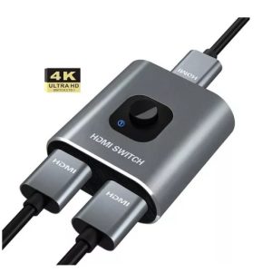 Adaptador Switch 4k Hdmi 2x1 Salida Doble