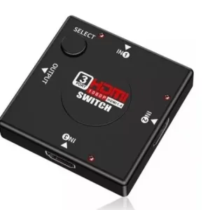 Switch Hub Hdmi 3x1 Full Hd 1080p Alta Definición