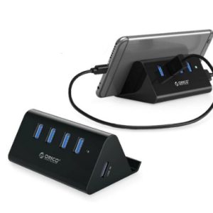 HUB ORICO 4 puertos USB3.0 con soporte