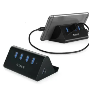 HUB ORICO 4 puertos USB3.0 con soporte