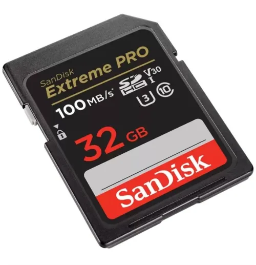 SanDisk Extreme PRO SDHC 32GB 100/90 MB/s C10 V30 UHS-I U3 (SDSDXXO-032G-GN4IN) - Imagen 3