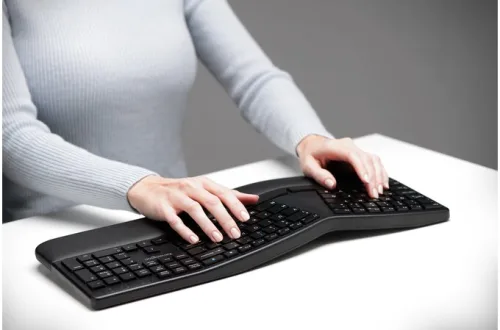 Teclado Kensington Pro Fit Ergonómico Alámbrico - Negro | K75400ES - Imagen 2