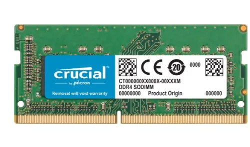 MEMORIA RAM 8GB DDR4 2666 SODIMM Crucial CL19