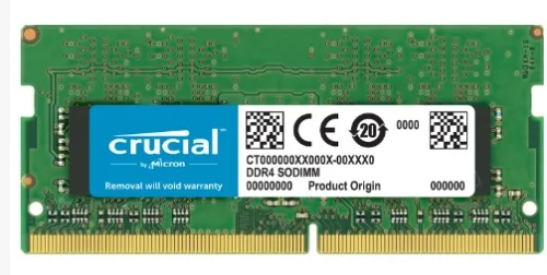 Memoria Ram Crucial 16GB DDR4 2666 SODIMM CT16G4266M