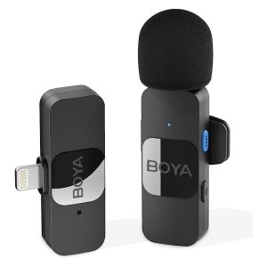Micrófono Inalámbrico para Iphone Lightning Boya BY-V1