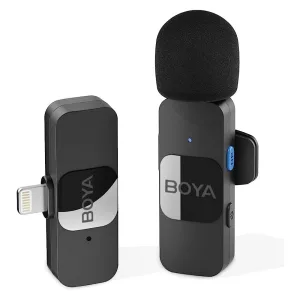 Micrófono Inalámbrico para Iphone Lightning Boya BY-V1