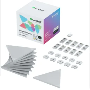 Pack De Expansión Mini Triangular 10 Paneles Nanoleaf