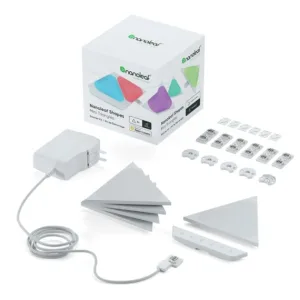 Pack Inicio – Mini Triangular – 5 Paneles Nanoleaf