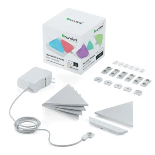 Pack Inicio – Mini Triangular – 5 Paneles Nanoleaf