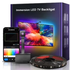 Govee Immersion TV Strip Lights RGBIC TV Backlight para Televisor 55"-64"