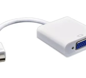 Adaptador de video Mini Display Port Macho a VGA hembra