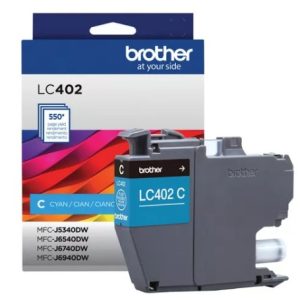 Tinta Brother Original LC402 Cyan