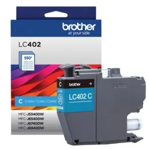 Tinta Brother Original LC402 Cyan