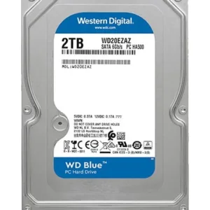 Disco Duro HDD PC  SATA Interno WD Blue 2TB 3.5" Western Digital WD20EZAZ