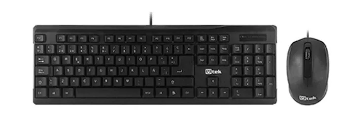 Teclado + mouse básico alambrico UTEK
