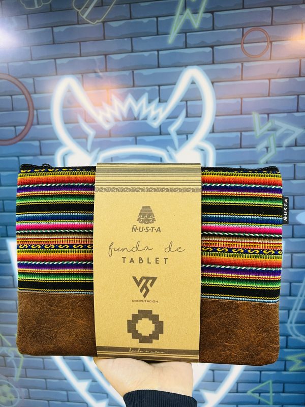 Funda para tablet/notebook diseño indígena 10.9 pulgadas