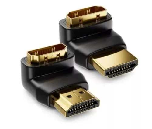 Adaptador Hdmi 4k Tipo Codo Macho A Hembra 90/270 Grados