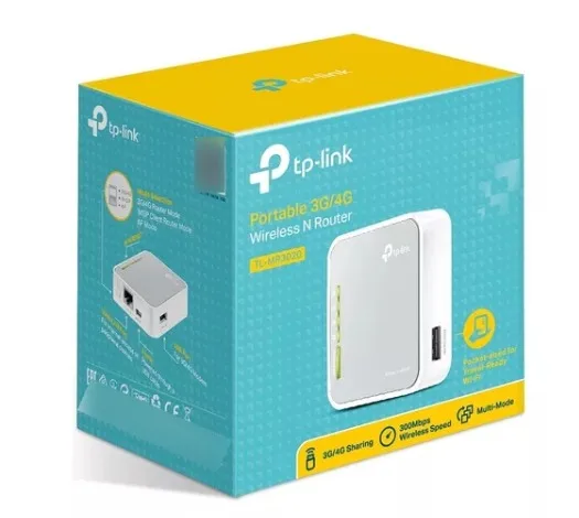 Router Inalámbrico Portatil 3G/4G - TL-MR3020