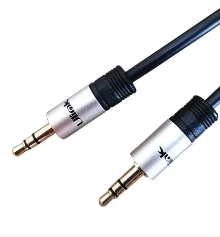 Cable de audio 3,5mm a 3,5mm M-M de 1,8 mts ULINK