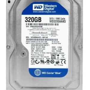 Disco Duro Interno HDD PC SATA Western Digital Wd Caviar Blue Wd3200aajs 320gb Azul