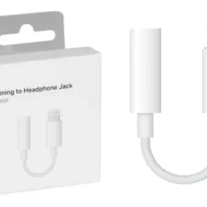 Adaptador Apple Lightning a Jack 3.5mm