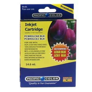 Tinta Alternativa Pacific Color Lc60 - Lc61 Black