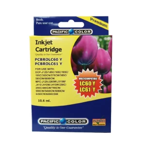 Tinta Alternativa Pacific Color Lc60 - Lc61 Yellow