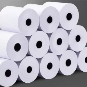 Rollo de Papel Termico 80x80 Mm - Alta Calidad Color Blanco