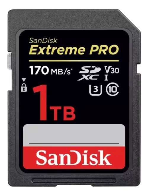 Tarjeta De Memoria SDXC Sandisk Extreme Pro UHS-I 1TB
