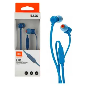 Audífonos In-ear Jbl Tune 110 Jblt110 Azul