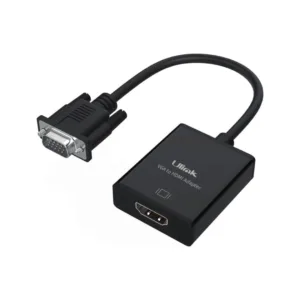 Adaptador VGA a HDMI - Ulink - VGA Hembra + Audio a HDMI Hembra UL-CV2500C