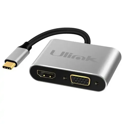 Adaptador USB-C 4 en 1 Ulink UL-ADC404V