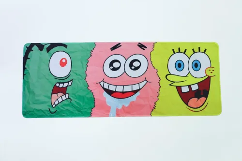MousePad XXL Diseño Bob Esponja 80x30cm Bordado
